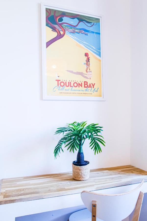 La Cle Studio Clim, Wifi, Gare Et Port De Toulon Eksteriør billede